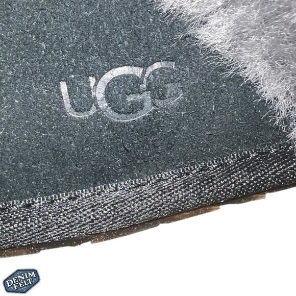 UGG Women’s Black/Grey Scuffette II Suede Slippers/ House Shoes | NEW/NIB!! - Picture 10 of 15